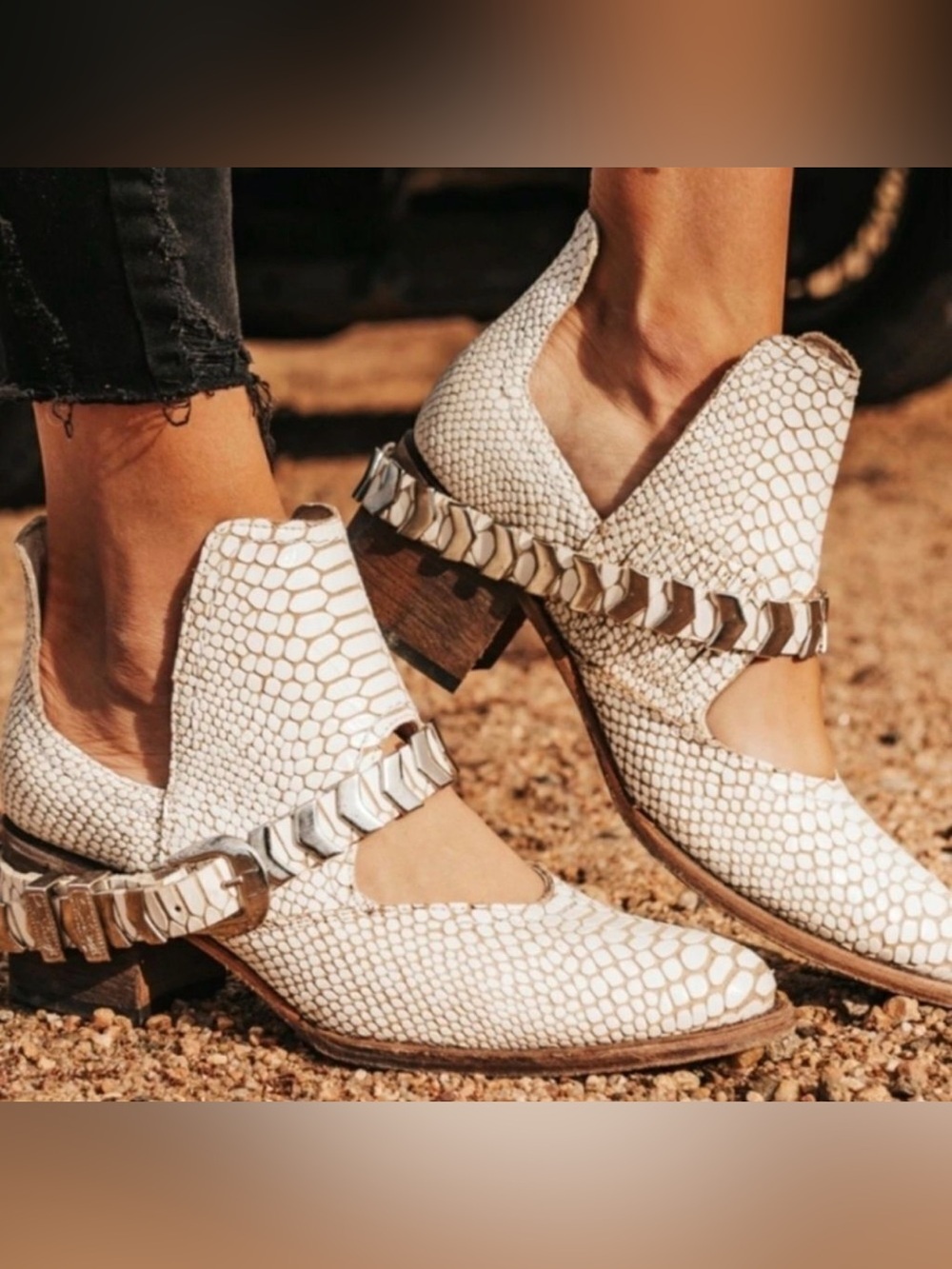 FREEBIRD leather ankle booties size 7